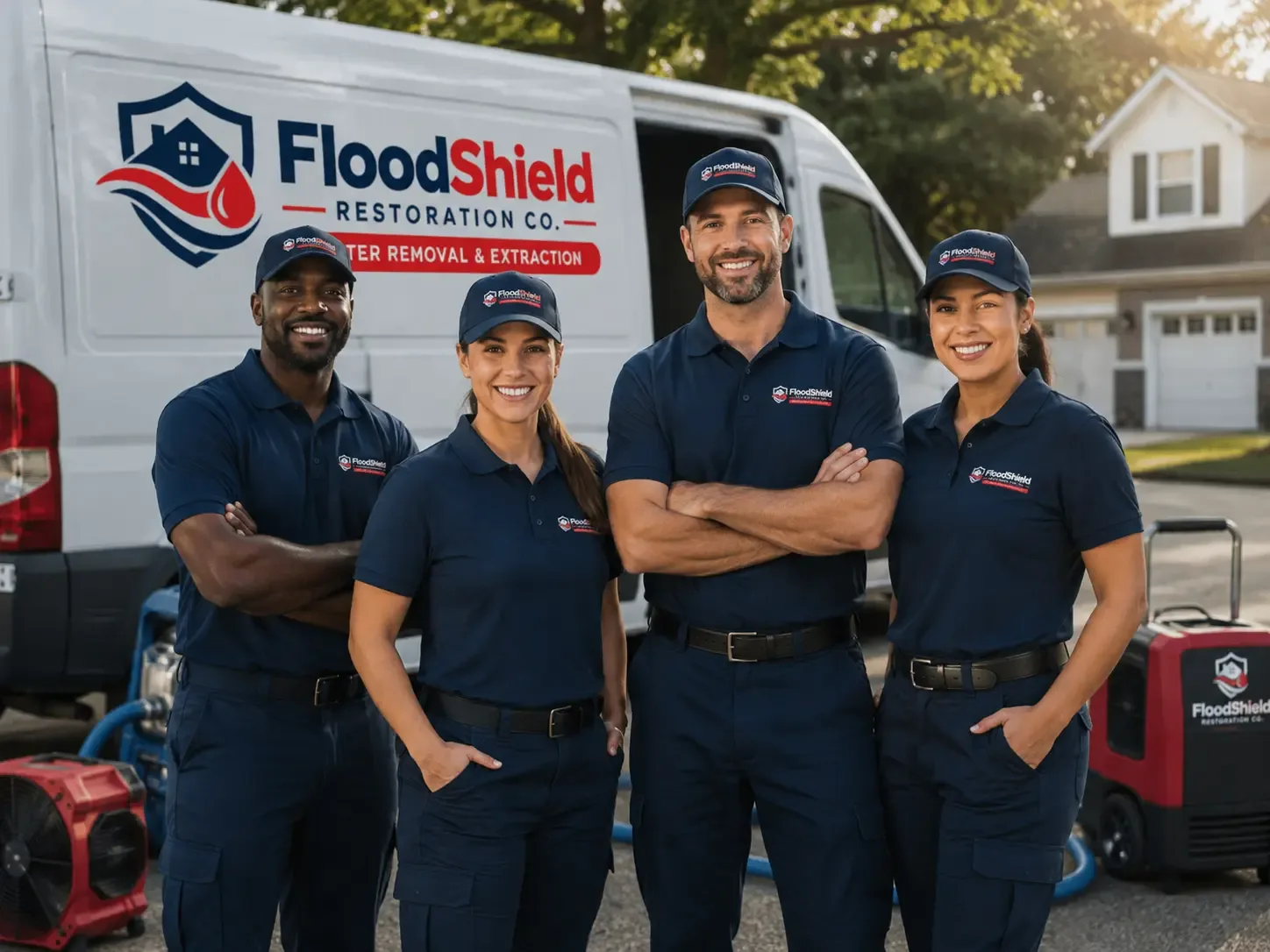 Flood Damage Restoration company in Knox, ND